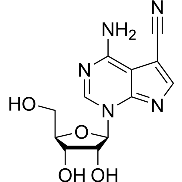 4-Amino-5-cyano-1- (β-D-ribofuranosyl)-7H-pyrrolo[2,3-d] pyrimidine 1704-25-2